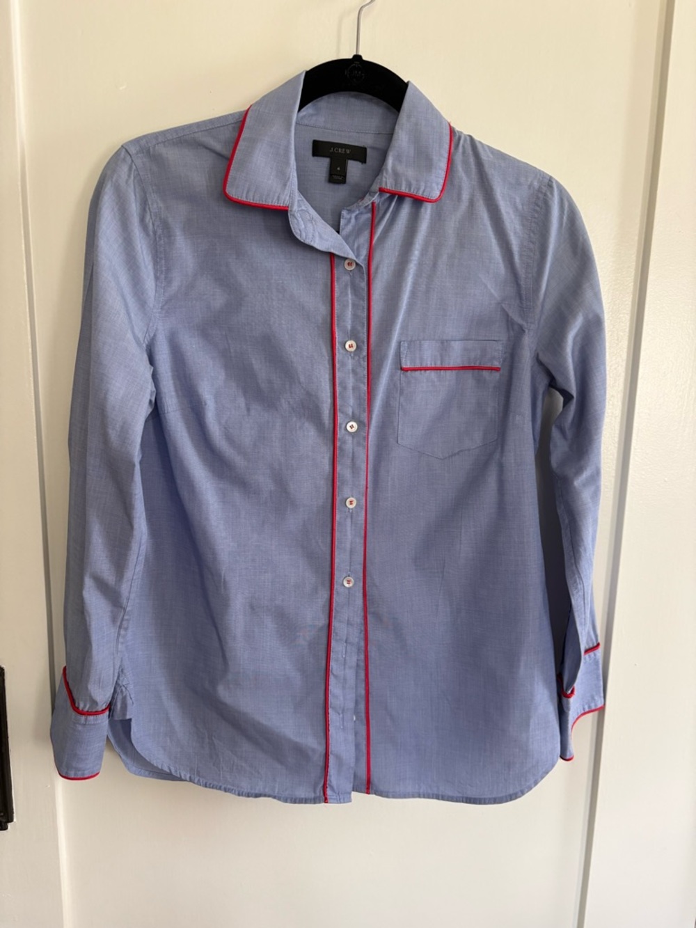 J. Crew Pajama Style Button-Down Shirt